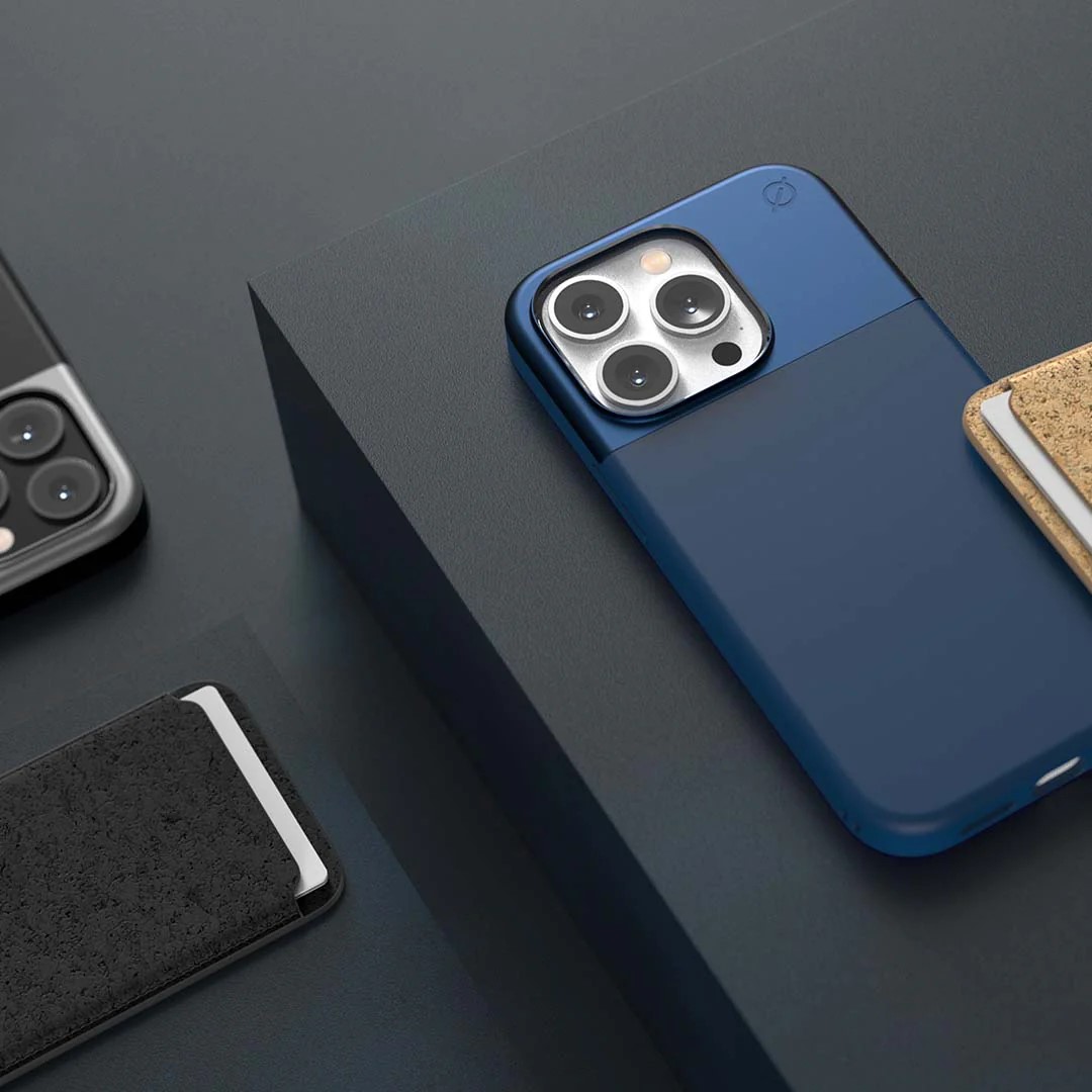 Husa Atom Studios Iphone 13 Stil/Sustenabil/Protectie - Albastru - 1 | YEO